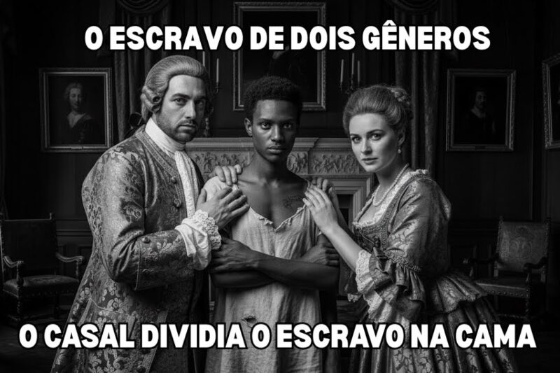 O Escravo Hermafrodita Que Era Dividido Entre o Barão e a Baronesa…E Os Dois Se Tornaram Obcecados