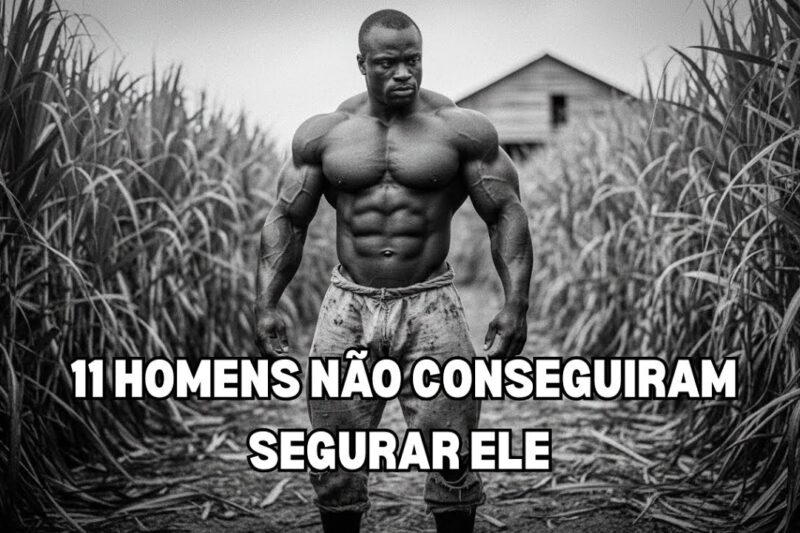 (1841, Manoel Santos) O homem negro tão forte que 11 capatazes não conseguiram contê-lo.