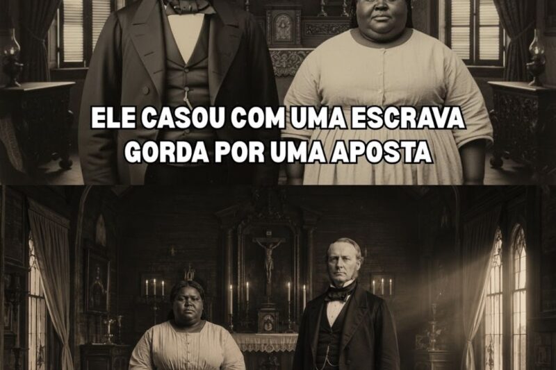 O Dono da Fazenda Casou-Se com Sua Cozinheira Escrava Obesa por Uma Aposta, O Que Aconteceu Chocou…