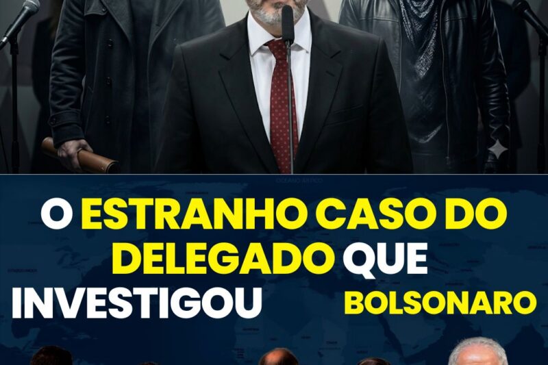 O Destino Inesperado do Delegado que Investigou Bolsonaro e o Contraste nas Ações da Polícia Federal