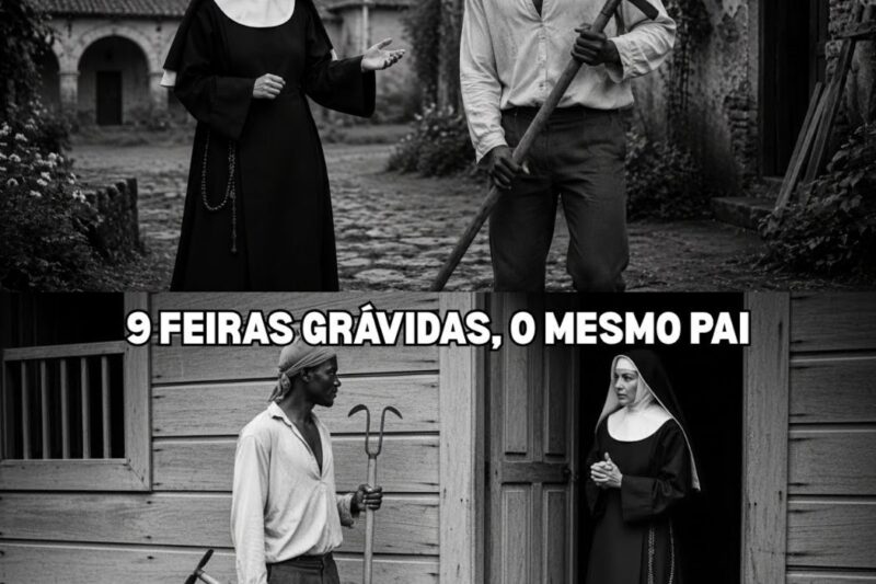 Escândalo Religioso: 9 Freiras Dividiram um Escravo por 4 Anos, Todas Engravidaram Chocando a Igreja