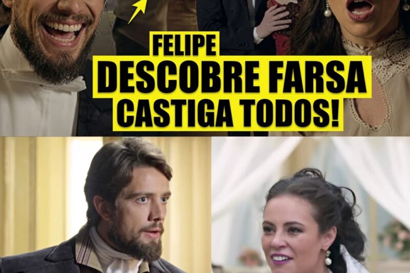 ALÉM DO TEMPO: A Máscara Cai! Felipe Descobre a Farsa de Melissa e Prepara uma Vingança Silenciosa e Devastadora