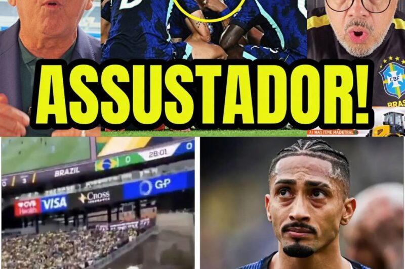 “Jogo Chato”: Casagrande e Galvão Bueno Detonam Desempenho da Seleção e Lesão de Raphinha Preocupa