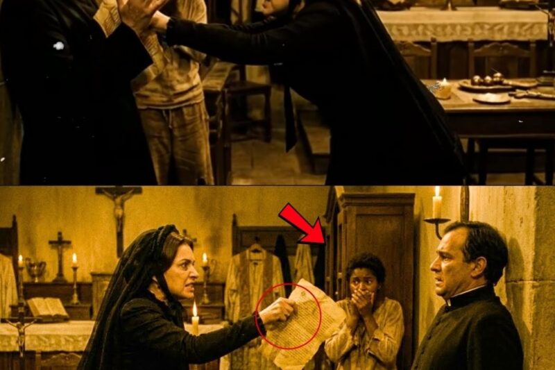 O PADRE CASOU O BARÃO COM A ESCRAVA EM SEGREDO! A VIÚVA ACHOU A CERTIDÃO E A VINGANÇA DELA É…