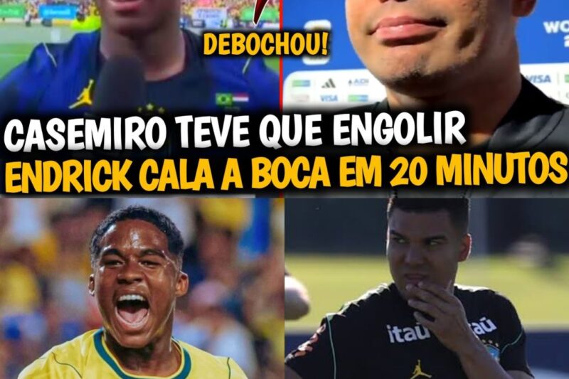 A Estreia de Ouro: Endrick Cala os Críticos e Casemiro Ironiza em Vitória do Brasil sobre o Haiti