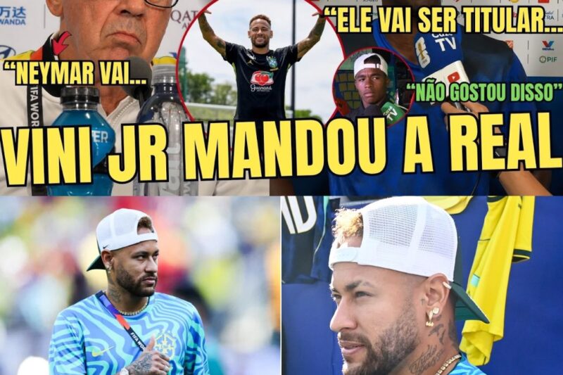 “EU NÃO DEVERIA FALAR ISSO!”: Vini Jr. Quebra o Silêncio e Define o Papel de Neymar na Seleção