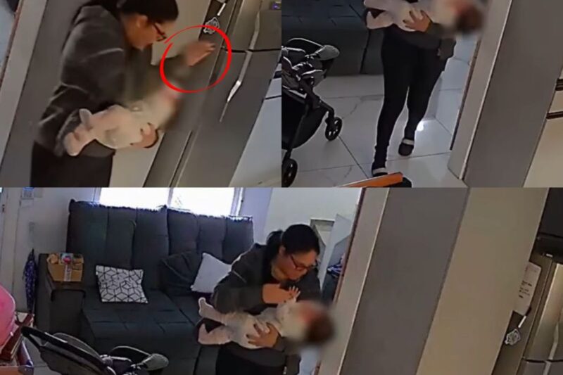 O BASTIDOR CHOCANTE DA BABÁ PRESA EM FLAGRANTE APÓS ESPANCAR BEBÊ DE 6 MESES EM GUAÍBA