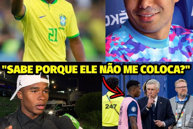 O SUPOSTO “DESABAFO PESADO” DE ENDRICK: A MATURIDADE DE UM GAROTO CONTRA A CAUTELA EUROPEIA DE ANCELOTTI NA SELEÇÃO