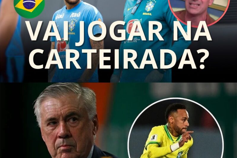 O FURA-FILA DE LUXO: A NOVA REALIDADE DE NEYMAR NO BANCO DE ANCELOTTI E O DILEMA DA SELEÇÃO BRASILEIRA