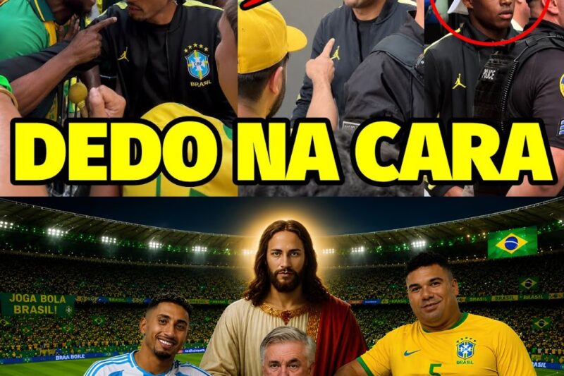 Dedo na Cara e Aviso de Guerra: O Dia em que a Torcida Brasileira Enquadrou Raphinha e Casemiro