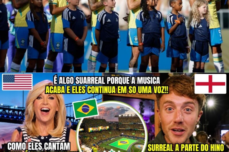 O Espetáculo Que a FIFA Não Consegue Calar: Como os Gringos Ficaram Hipnotizados Pela Nossa Paixão Pelo Hino Nacional