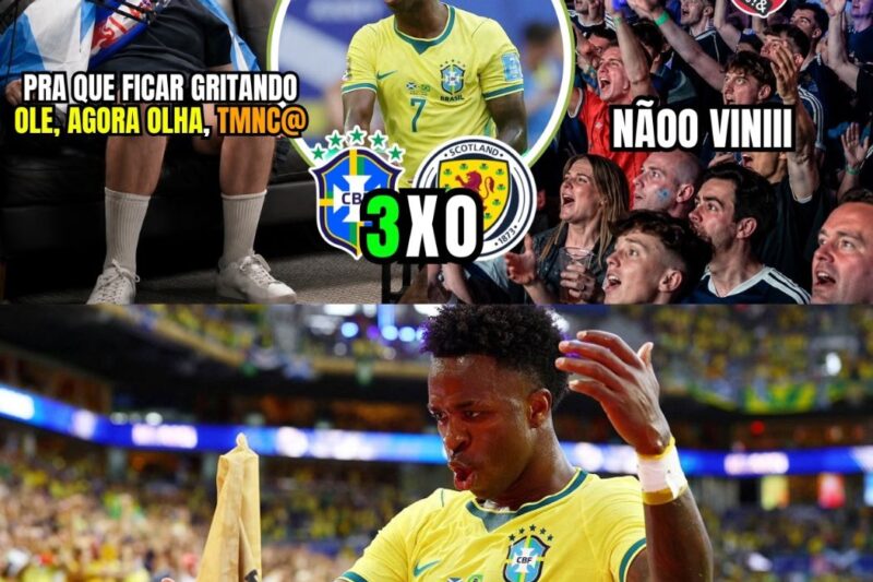 Choque de Realidade: A Ilusão Escocesa que Terminou em Baile Brasileiro na Copa do Mundo
