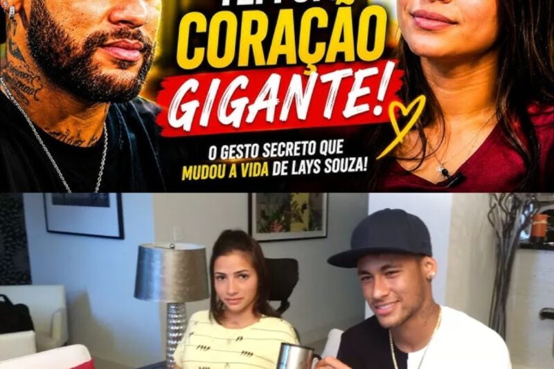 Ninguém sabia disso: Doda Miranda revela o papel fundamental de Neymar na recuperação de Lais Souza