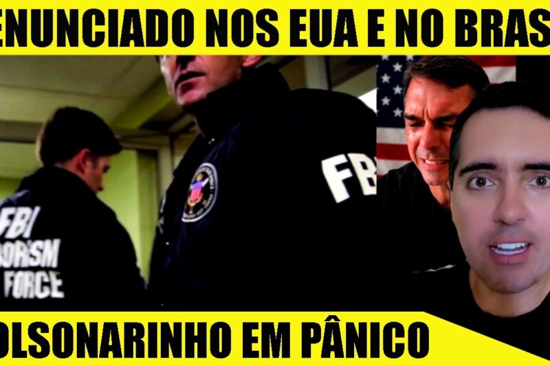 THIAGO DOS REIS DENUNCIA FLÁVIO BOL$ONARO AO FBI E APRESENTA PROVA DE LIGAÇÃO ÀS FACÇÕES TERR0RlSTAS