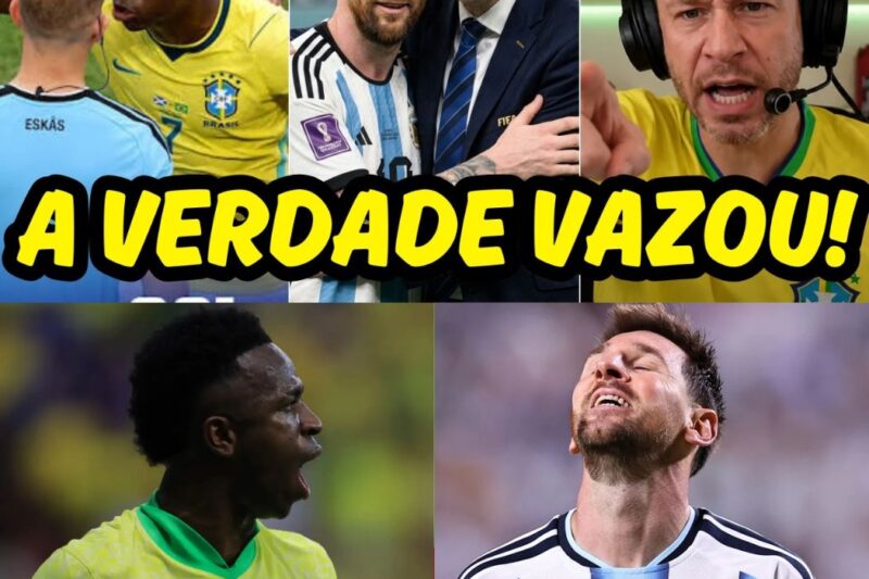 “É UM ESCÂNDALO!”: Tiago Leifert expõe a seletividade da arbitragem e levanta suspeitas sobre os bastidores da FIFA