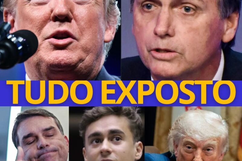 FLÁVIO BOLSOANRO E NIKOLAS FERREIRA QUEREM VIGANÇA CONTRA O BRASIL E JOGAM TRUMP CONTRA O POVO!!