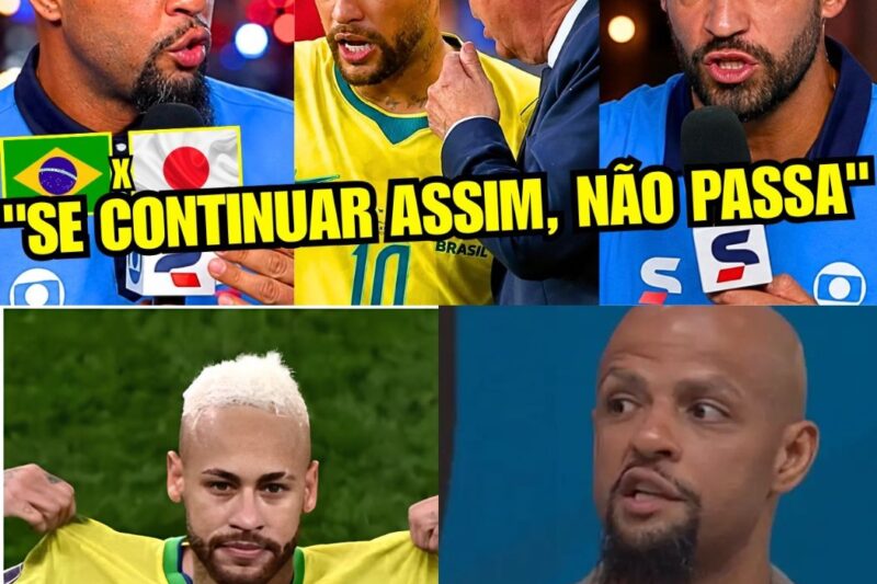 “É UM ESCÂNDALO!”: Felipe Melo detona a Seleção Brasileira enquanto Neto dispara contra a “blindagem” de Neymar