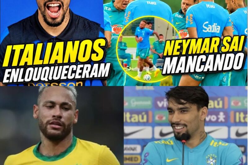 Ancelotti dá bronca na Seleção, Neymar assusta em treino e a fofoca do mercado envolve Paquetá na Itália
