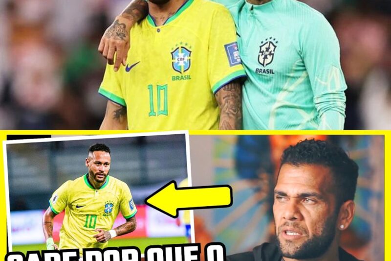 “Daniel Alves Rompe o Silêncio: A Verdade Nua e Crua Sobre Neymar que Ninguém Tem Coragem de Falar!”