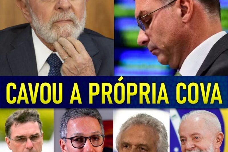 FLÁVIO BOLSONARO É PEGO EM NOVO ESQUEMA E AFUNDA NA PESQUISA! FOI ULTRAPASSADO ATÉ POR CAIADO E ZEMA