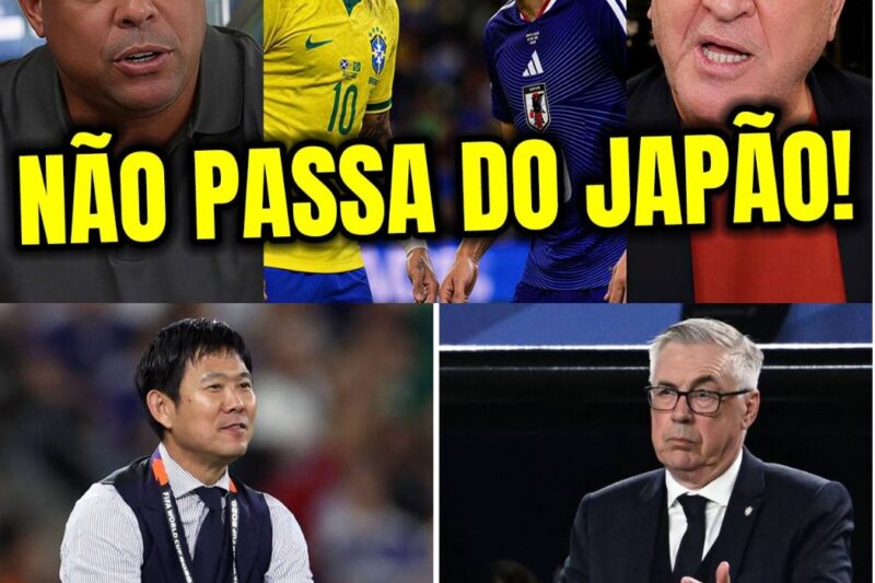 Brasil x Japão: O fim do “oba-oba” contra o novo e temido esquadrão nipônico