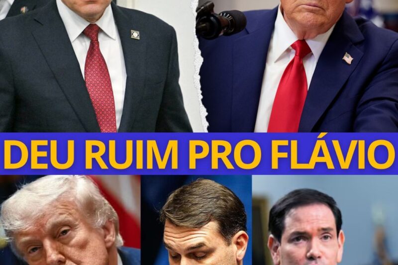 FLÁVIO BOLSONARO LEVA A PIOR APÓS JOGAR EUA CONTRA O BRASIL E FRACASSO DE TRUMP AJUDOU LULA!
