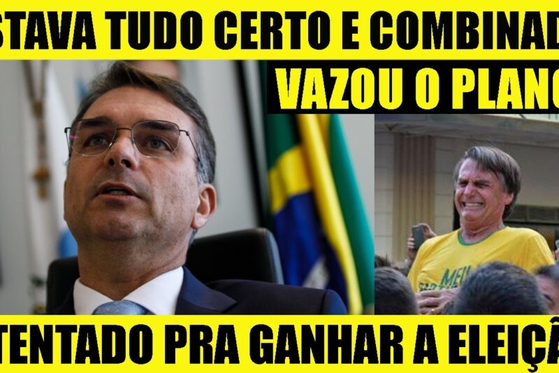 TRAPAÇA! FLÁVIO BOLSONARO S0FRERÁ ATENTAD0 POR PARTE DO C0MAND0 VERMELH0 PRA QUElMA DE ARQUIVO!