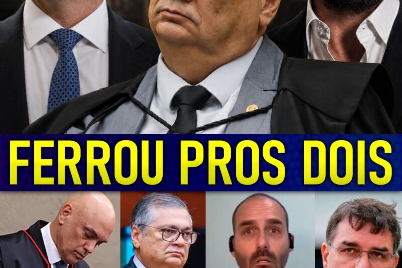 EDUARDO BOLSONARO CH0RA DE PÂNlCO APÓS B0MBA DE ALEXANDRE E FLÁVIO DINO PRA PRENDER FLÁVIO E ELE!!