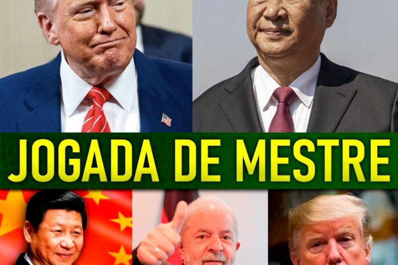 TRUMP SE DESESPERA APÓS XEQUE-MATE DE LULA, TOMA DECISÃO DRÁSTICA E É HUMlLHADO PELA CHINA!!!