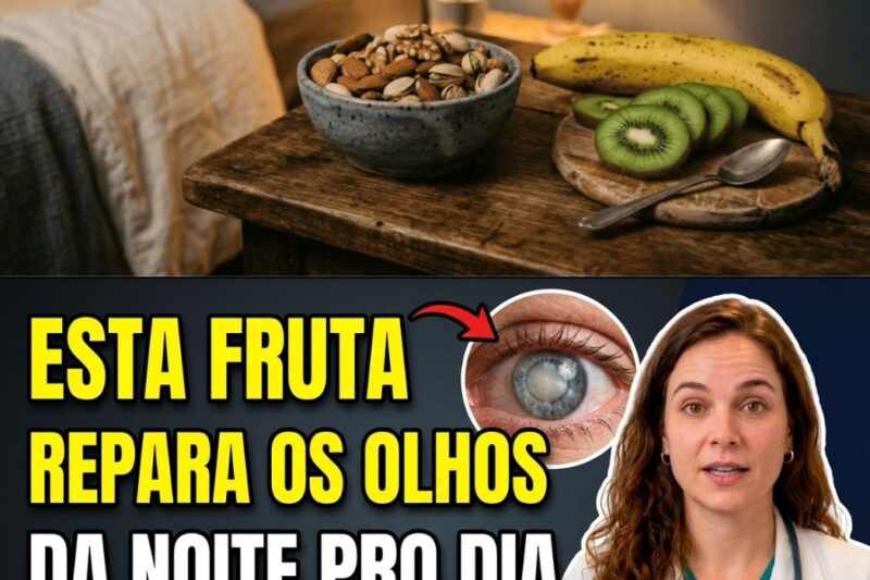 Qual é a melhor fruta para comer antes de dormir e salvar sua visão? Muitas pessoas chegam aos 50 anos com a vista cansada e borrada sem saber que a solução pode estar no seu lanche noturno. Um médico especialista revelou o segredo da fruta perfeita que nutre seus olhos enquanto você descansa. Esqueça tratamentos caros e comece a cuidar da saúde ocular com o que a natureza oferece. Quer saber qual é essa fruta milagrosa? A resposta completa está no primeiro comentário!