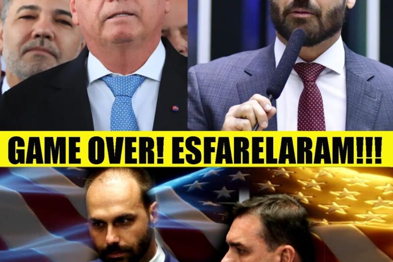 CH0R0 E DESESPER0! JOGADA DE MESTRE DO “THE INTERCEPT” COLOCA FLÁVI0 E EDUARD0 A UM PASSO DA JAULA!