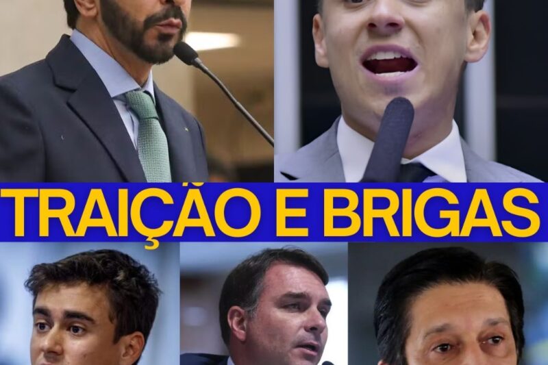 NIKOLAS FERREIRA JOGA CASCAS DE BANANA PRA FLÁVIO BOLSONARO E CRIA TRETA NO BOLSONARISMO! GRANDE DIA