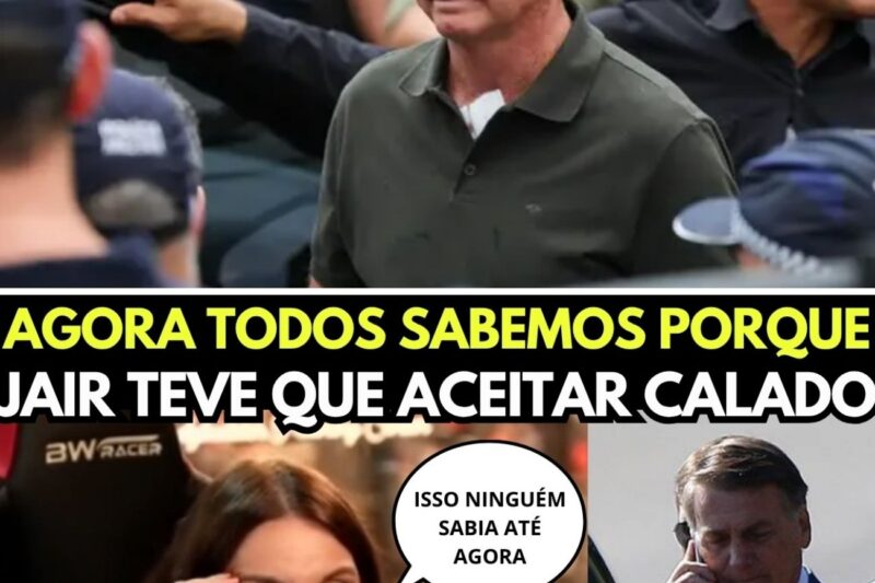 AGORA FAZ SENTIDO PORQUE JAIR TEVE QUE ACEITAR CALADO CONTRA O SUPREMO! DEPUTADA REVELA BASTIDOR!