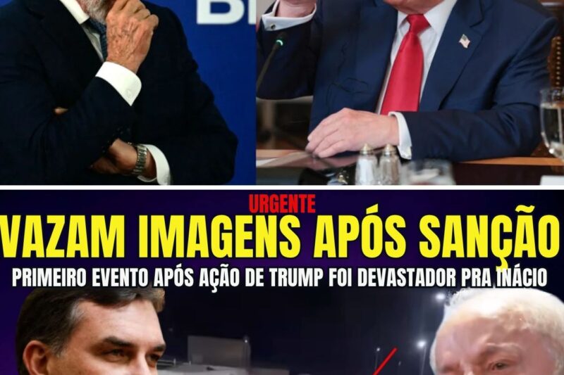 URGENTE VAZAM IMAGENS DE EVENTO QUE INÁCIO FOI APÓS SER SANCIONADO POR TRUMP “NÃO TINHA 50 PESSOAS”