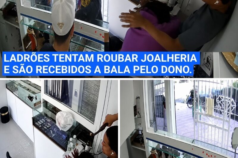 SURPRESA SANGRENTA: Falsos clientes tentam assalto, mas reação BRUTAL de funcionários deixa criminoso SEM SAÍDA!