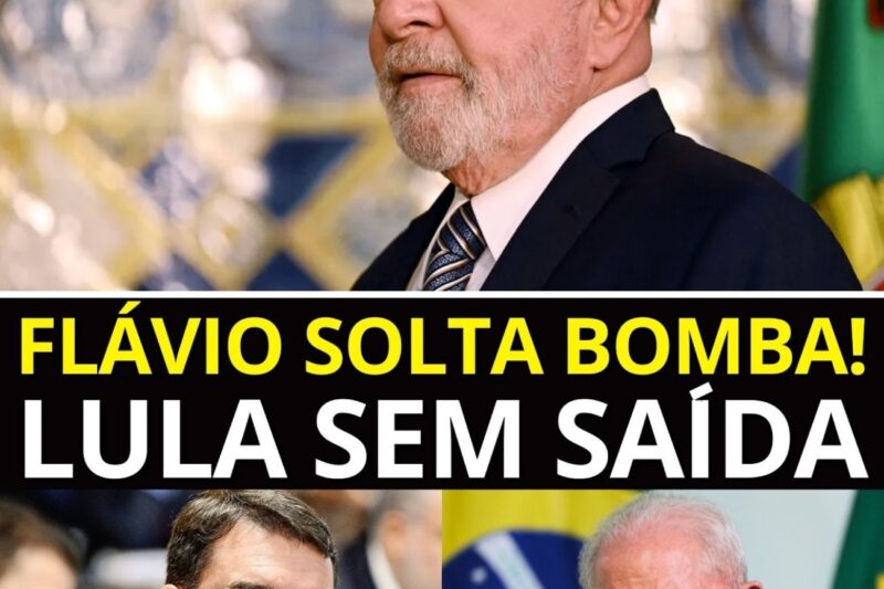 AGORA LULA ESTÁ DESESPERAD0… FLÁVIO BOLSONARO PEGOU TODOS DE SURPRESA E TEM TUDO PRA GANHAR