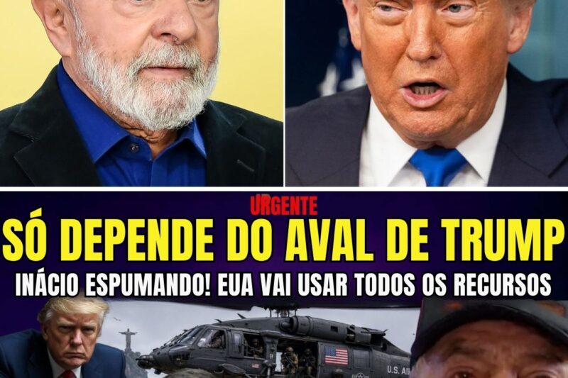 URGENTE INÁCIO ESPUMANDO “SEALS PODEM ATUAR CONTRA A QUALQUER MOMENTO SÓ DEPENDE DÁ ORDEM DE TRUMP”