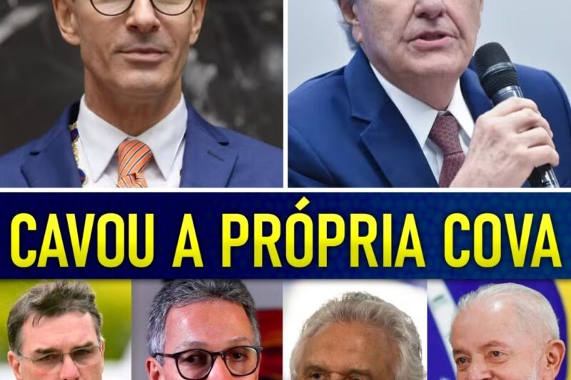 FLÁVIO BOLSONARO É ULTRAPASSADO POR CAIADO E ZEMA E CAI EM DESESPERO!! LULA DISPAROU!!!