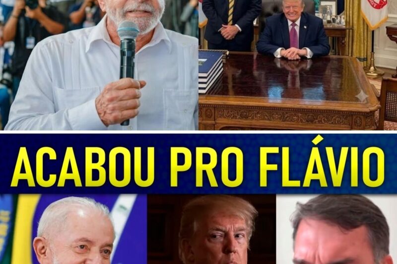 LULA RINDO À TOA APÓS RECEBER MEGA-PRESENTE DE TRUMP!! FLÁVIO BOLSONARO TEM CRlSE DE HISTERlA!!!