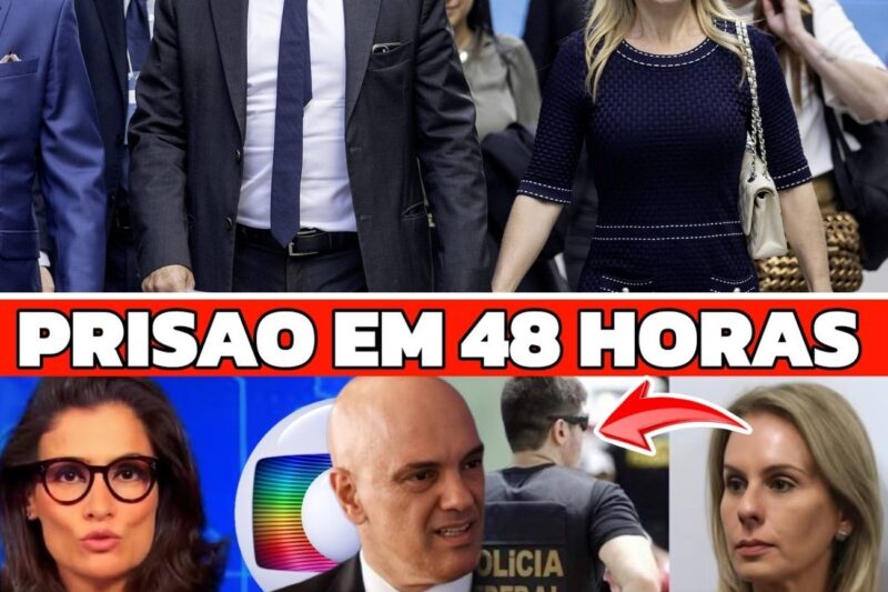AGORA! GLOBO ANUNCIA PRISAO EM 48 HRS PF Descobriu toda a FARSA Esposa de Moraes ENTREGOU O STF!