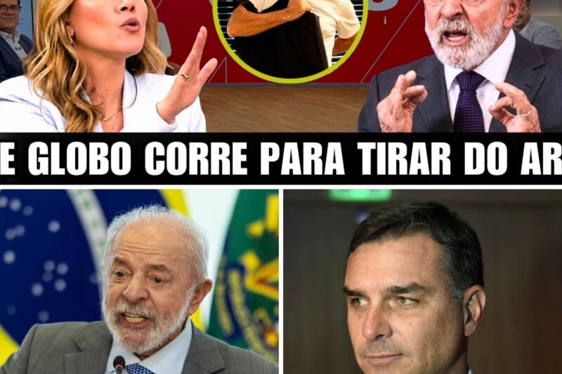 Lula ENLOUQUECE, ameaça a vida de Flávio e Globo corre para tirar do ar!