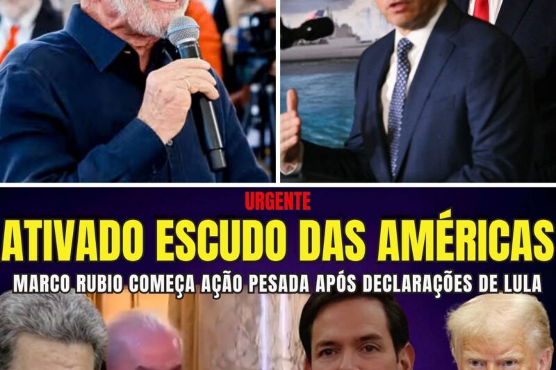 URGENTE RUBIO ATIVA ESCUDO DAS AMÉRICAS COMEÇA AÇÃO DOS EUA APÓS DECLARAÇÕES DE LULA AMEAÇANDO TRUMP