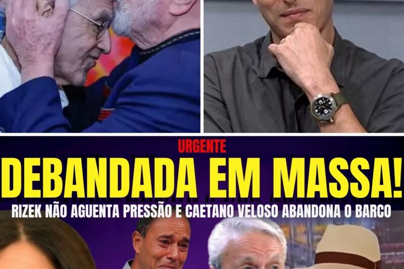 URGENTE DEBANDADA! MARIDO DE ANDREA SADI SOLTA NOTA DETONANDO GOVERNO E CAETANO VELOSO ABANDONA LULA