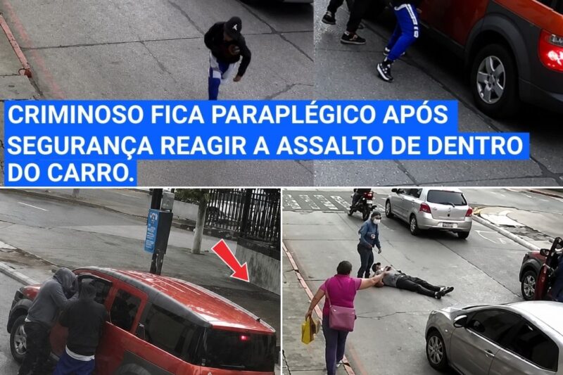 ARREPENDIMENTO Amargo: O Momento Crucial em que a ESCOLTA ARMA reage! Assaltante paga o preço MAIS ALTO!