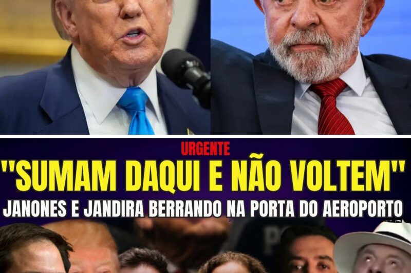 URGENTE TRUMP MANDA EXPULSAR DA CALÇADA DA CASABRANCA COMITIVA QUE INÁCIO MANDOU PRA RETIRAR SANÇÕES