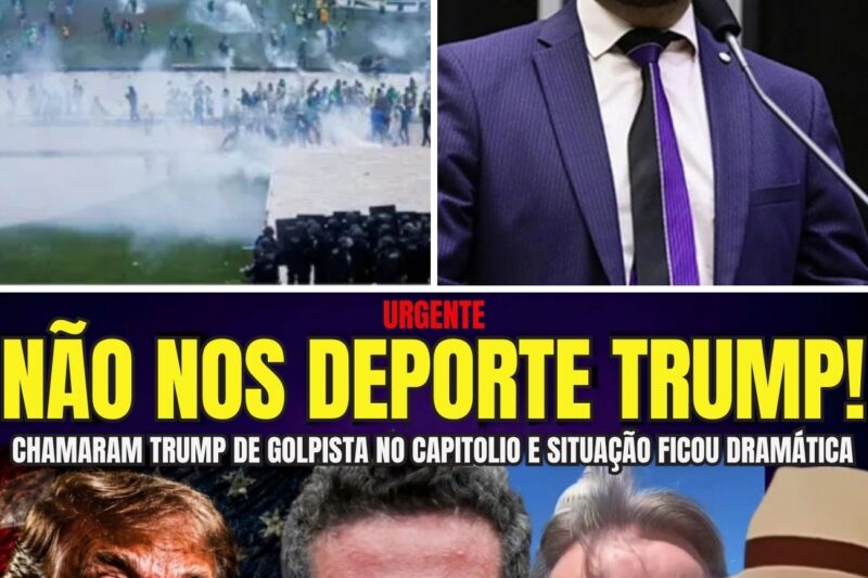 URGENTE JANONES DEPORTADO? FORAM CHAMARAM TRUMP DE GOLPISTA NO CAPITÓLIO E SITUAÇÃO FICOU DRAMÁTICA