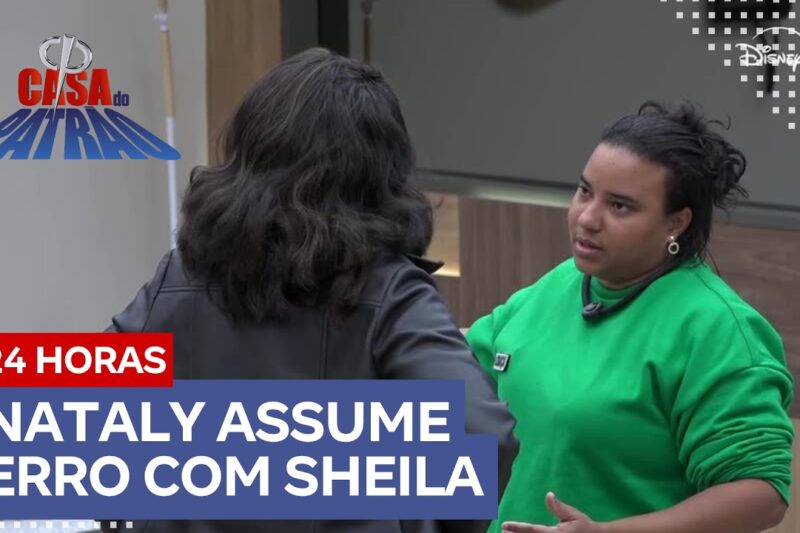 Nataly assume erro por esconder perucas de Sheila | Casa do Patrão
