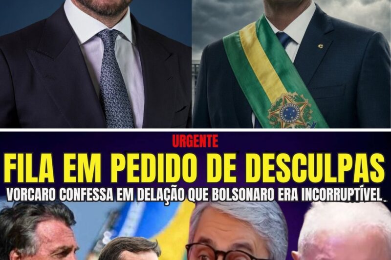 URGENTE VORCARO CONFESSA EM DELAÇÃO QUE FILME DE BOLSONARO JAMAIS TEVE CORRUPÇÃO E ARREBENTA INÁCIO