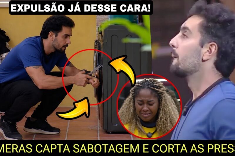 JOÃO VICTOR PODE SER EXPULSO APÓS COLOCAR A VIDA DE MARI EM RISCO APÓS ATITUDE