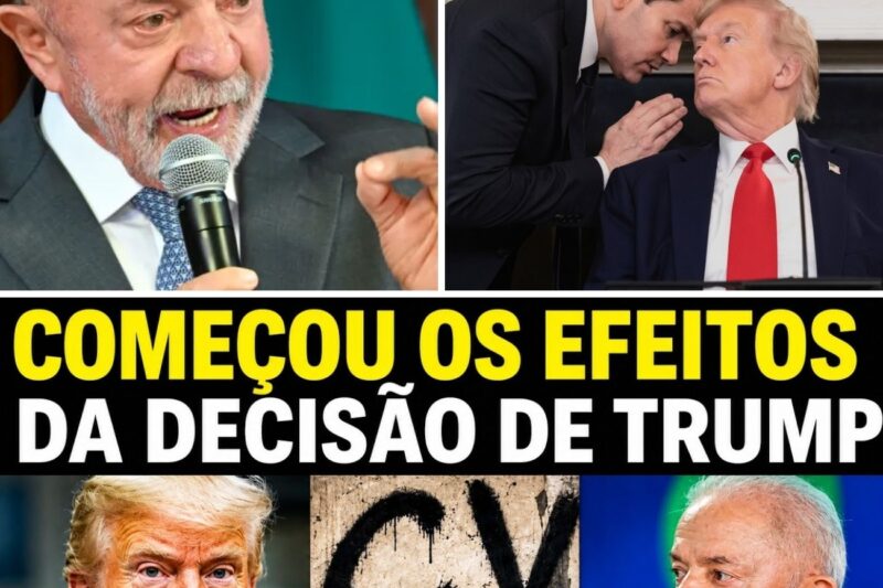 URGENTE! JÁ COMEÇARAM OS EFEITOS DO PCC E CV APÓS DECISÃO DE TRUMP E MARCO RÚBIO – LULA SEM SAÍDA!